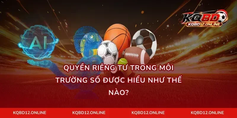 Quyền riêng tư trong môi trường số được hiểu như thế nào?